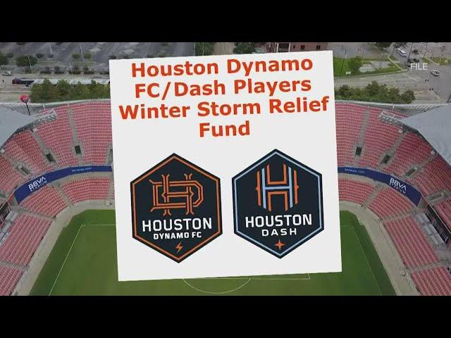 Dynamo, Dash players create fund to help victims of Houston's winter storm