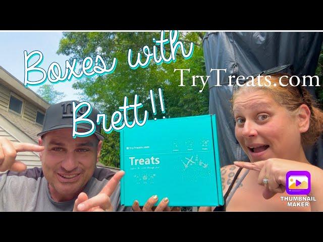 Boxes with Brett!  TryTreats.com code in video! July 22, 2024