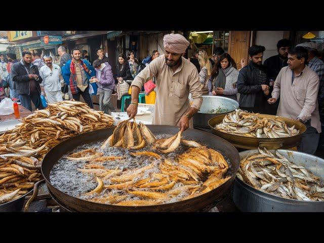 FAMOUS MUMBAI MASALA FRIED FISH PAKORA | CRISPY FISH PAKODA | ISLAMABAD STREET FOOD PAKORA FAROSH