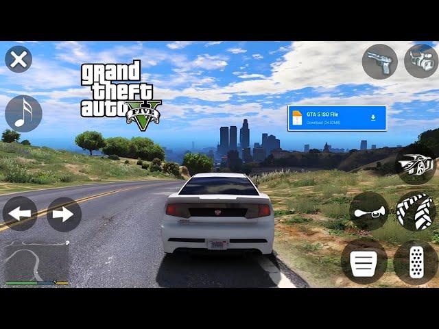 GTA 5 Android On Mobile Skip Verification Gameplay + GTA 5 Mobile & GTA 5 IOS - #31 Concept Gameplay