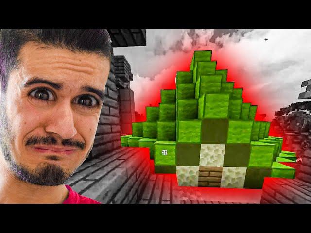 ماینکرافت بدوارز با چالش دفاع با همه بلاک ها - Minecraft bedwars and defence using all blocks