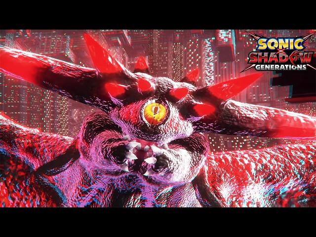 SONIC X SHADOW GENERATIONS Final Boss And Ending (No Damage + S Rank) HD