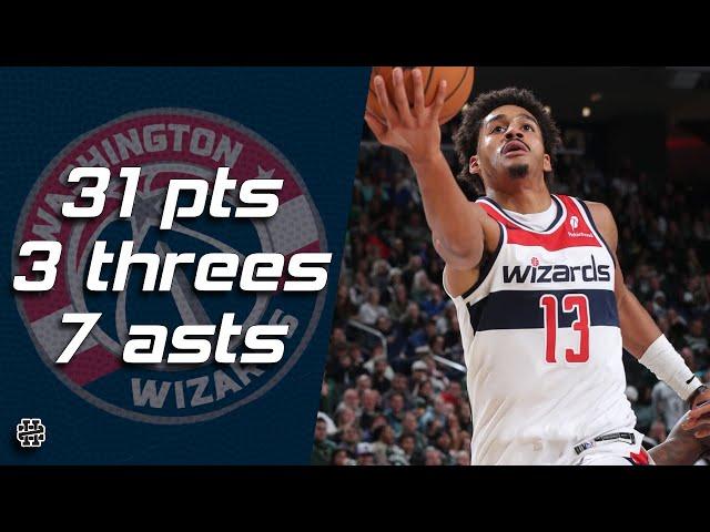 Jordan Poole 31 pts 3 threes 7 asts vs Bucks 24/25 season