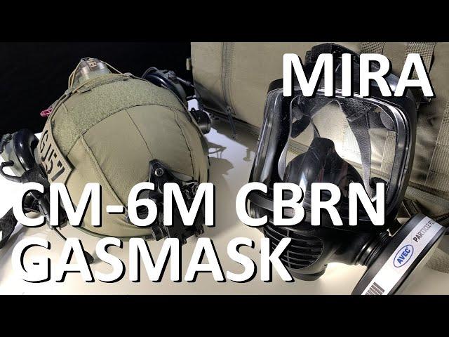 MIRA CM-6M CBRN GASMASK