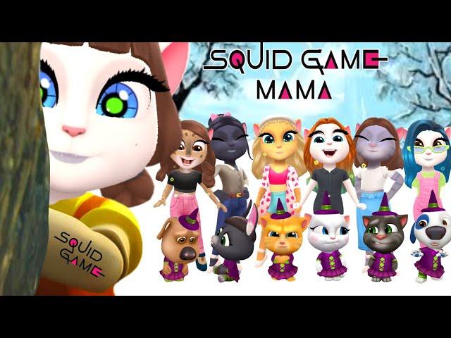 My Talking Tom Friends - SQUID GAME MAMA - SAD MAMA TOM AND FRIENDS