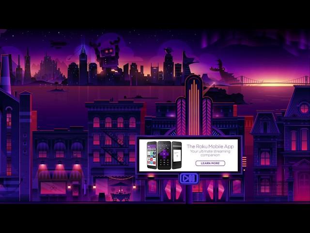 Roku Screensaver | Roku City Stroll: Movie Magic