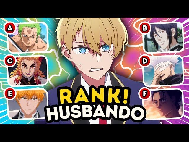  Rank The Anime MALE Character Without Knowing The Next One!