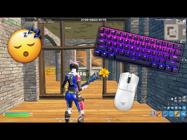 Apex Pro MiniKeyboard & Mouse Sounds ASMR Fortnite Gameplay 360 FPS 4K