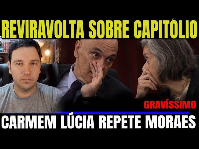 #4 SUPREMA CORTE VOTA A FAVOR DE MANIFESTANTES DO CAPITÓLIO   CARMEM LÚCIA REPETE MORAES