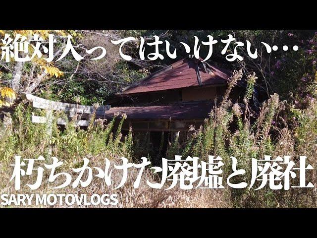 【廃墟と廃寺】倒壊待ったなしの廃墟と廃社が美しい　長柄町山根