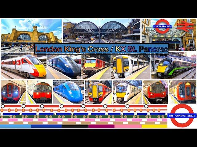 THE GRAND FINALE!! Trains at London King's Cross [KGX] - ECML (July-Aug 2022) #TrainsinLondon