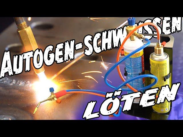 99 € Autogenschweißgerät für den Heimwerker?! | Hartlöten für Anfänger - Hausgebrauch!