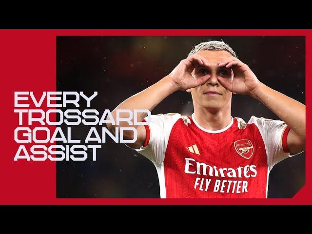 ONE YEAR OF LEO | Every goal and assist from Trossard