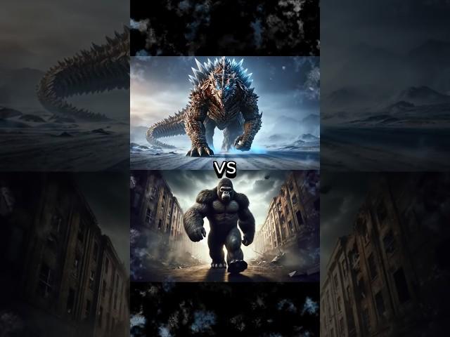 Kong vs Giant Animals vs Monsters (Elephant, Mammoth, Werewolf, Wendigo, Godzilla, Shimu) #shorts