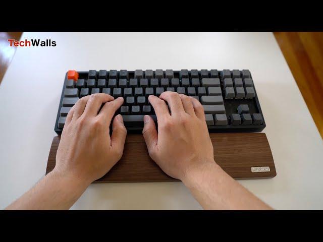 Keychron K8 Walnut Wood Palm Rest