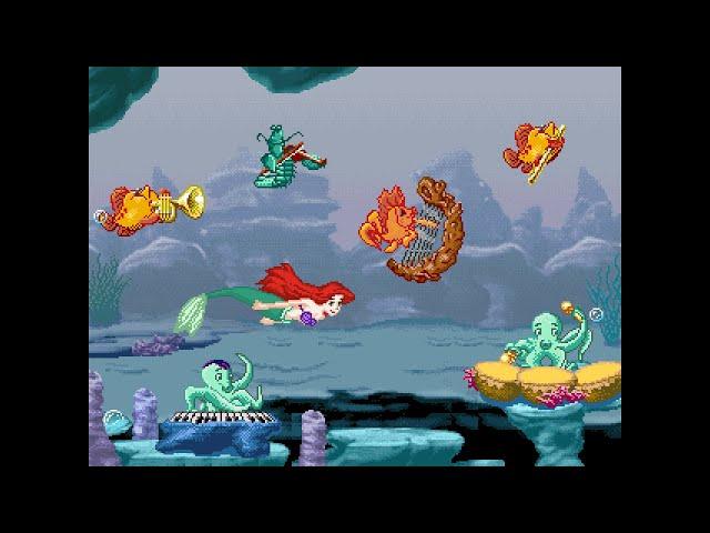 V.Smile Game: The Little Mermaid - Ariel's Majestic Journey (2004 Disney / VTech)
