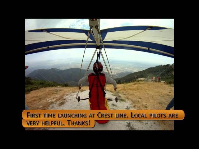 Hanggliding San Bernardino, CA July 2013