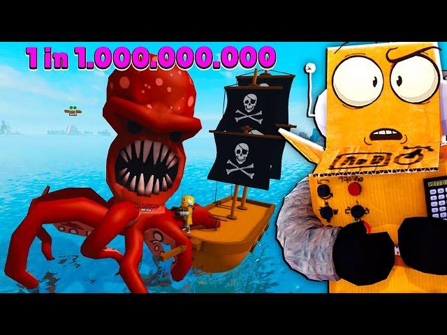 ПОЙМАЛ САМОГО ГИГАНТСКОГО КРАКЕНА В МИРЕ ЧЕЛЛЕНДЖ ROBLOX GO FISHINGROBLOX Wrestling Legends