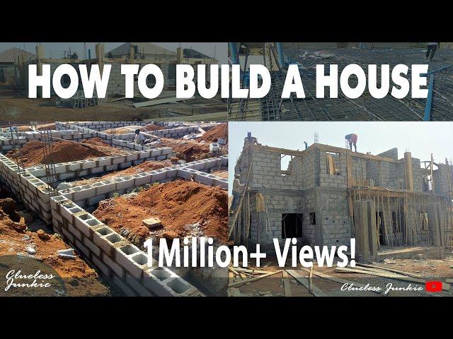 Building a House | Foundation | Stage by stage #foundation