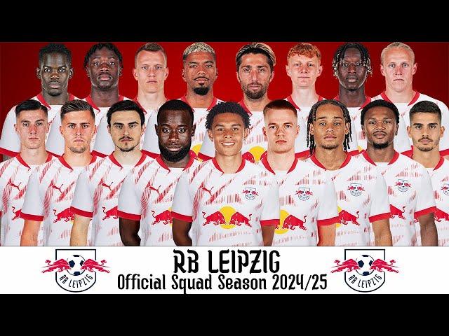 RB Leipzig Official Squad Season 2024/25 | Bundesliga 24/25 | UEFA Champions League 2024/25