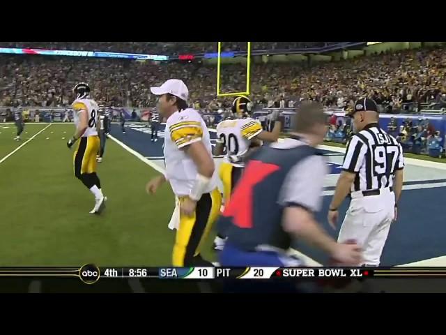 Super Bowl XL -  Antwaan Randle El's 43 yard touchdown pass to Hines Ward