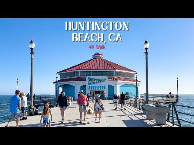 Huntington Beach, Ca - Walking 4K