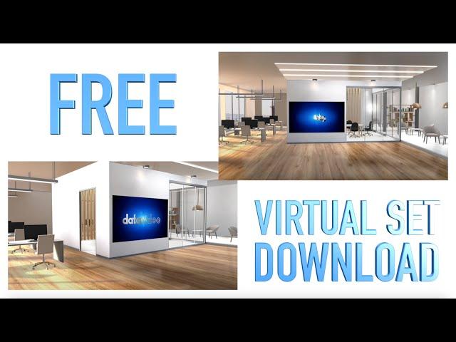 Free Download Professional 3D Virtual Sets  | Datavideo Virtual Set Website