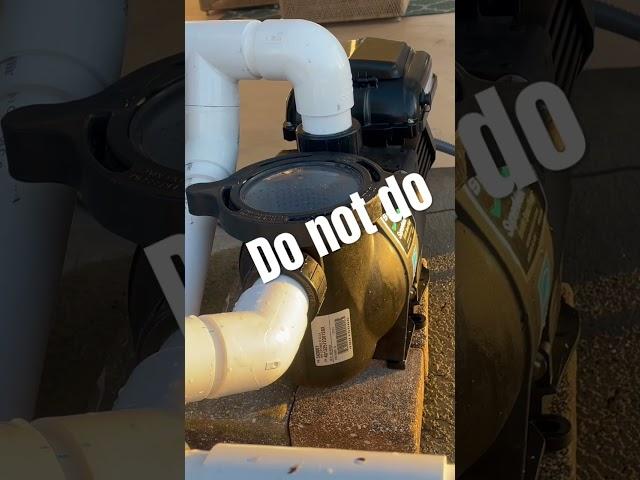 A perfect example of what not to do