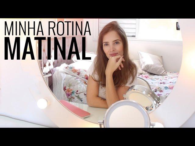 Minha rotina matinal (realidade hahaha) | Luiza Rossi