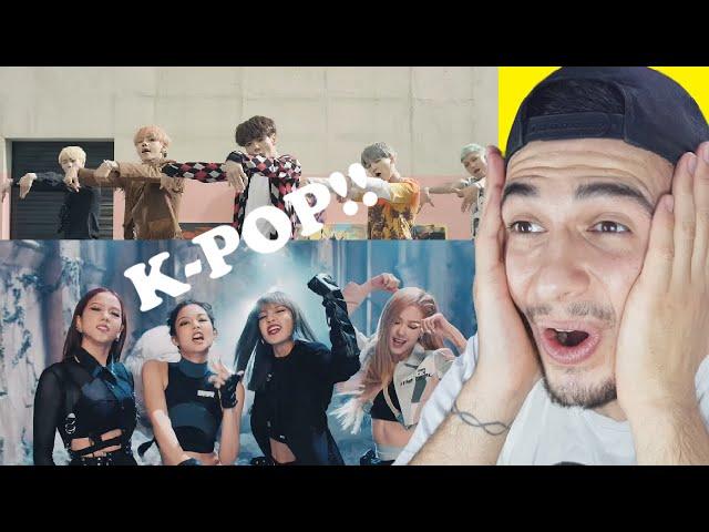 İLK KEZ K-POP DİNLEDİM !! ( Bigbang - BTS - Blackpink )