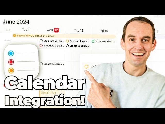 What’s New in Apple Reminders in iOS 18? (Calendar Integration!)