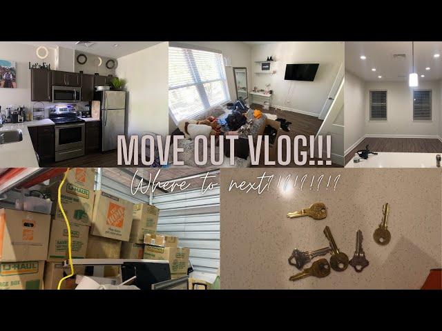 MOVE OUT MY APARTMENT WITH ME | FIRST BIG GIRL JOB | NEW CITY/STATE/COUNTRY?!? | WHERE TO NEXT?!?!