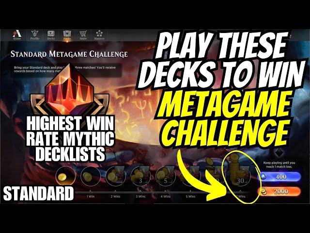 Best Decks for Standard Metagame Challenge | MTG Arena | Tier List