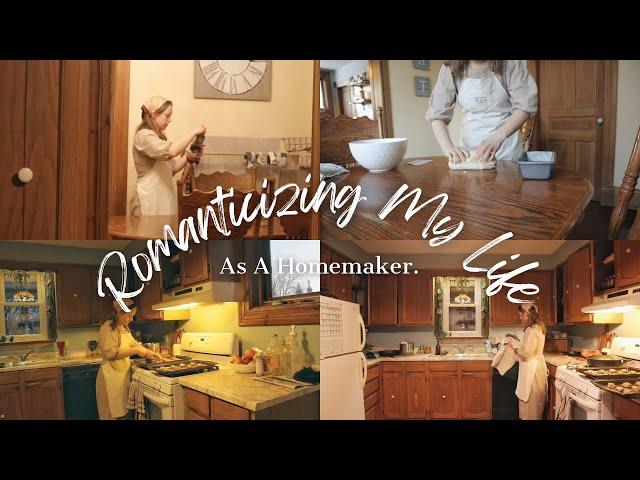 A Homemaking Vlog || romanticizing my life as a homemaker.