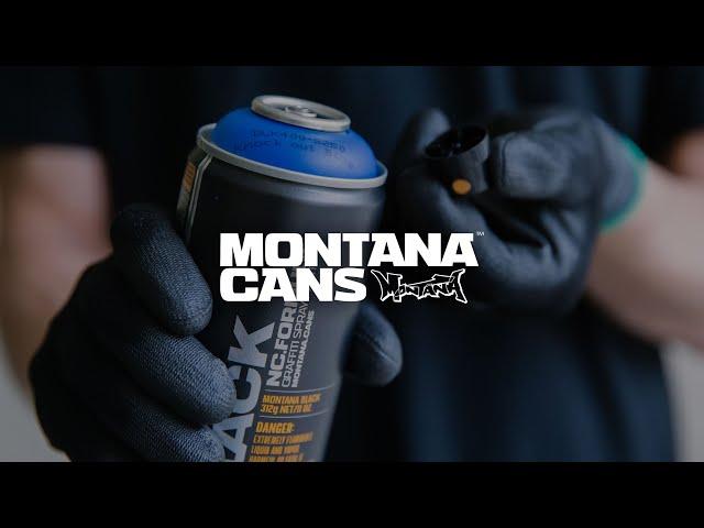 Montana BLACK 400mlSHAKE CAN WELL‼️ High Pigment Load 