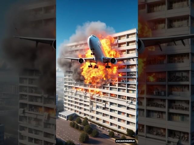 Everything perished in a plane crash but one person miraculously survived #ai #plane