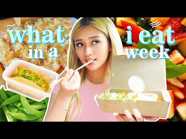 What I eat in a week (to lose weight)