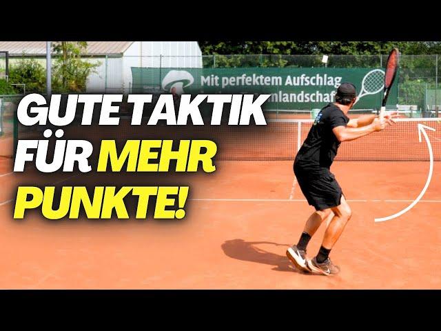 Tennis-Taktik für Fortgeschrittene!