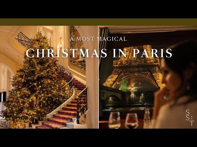 In Paris at Christmas: Ritz Afternoon Tea, Plaza Athénée & Seine Dining | SIMPLY SLOW TRAVELER