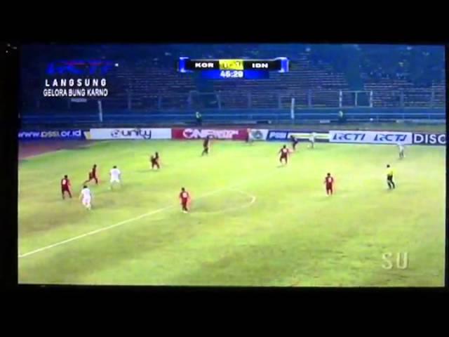 Full Match  AFC U19 2013 Qualifier Indonesia vs South Korea (3-2) 12 oct 2013