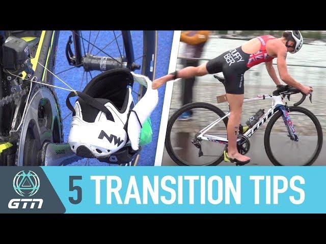 Transition From The Swim To Bike Faster | Top 5 T1 Tips