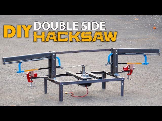 Automatic Double Hacksaw Project | Mechanical Projects Ideas