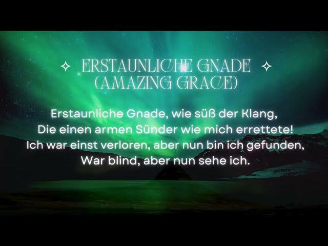 Erstaunliche Gnade (Jens der Christ) Deutsche Version: Amazing Grace (John Newton) #AmazingGrace4m3