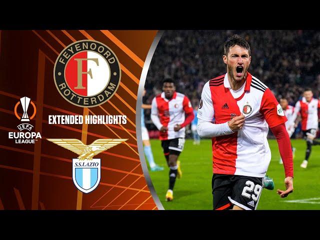 Feyenoord vs. Lazio: Extended Highlights | UEL Group Stage MD 6 | CBS Sports Golazo