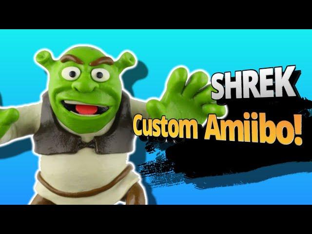 I make SHREK into an Amiibo! | Custom Amiibo Ep. 40