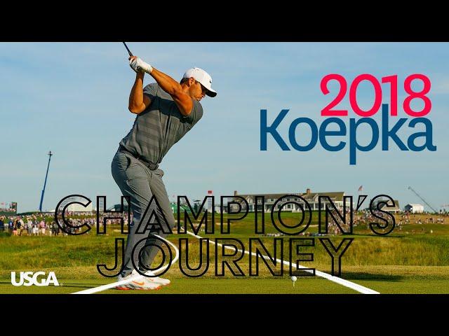 Brooks Koepka's 2018 U.S. Open Win at Shinnecock Hills | Every Televised Shot | Champion's Journey