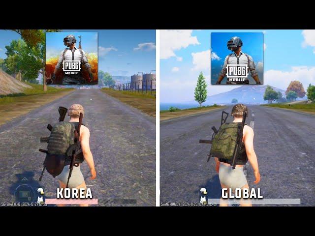 Korea Pubg Mobile vs Pubg Mobile - Details and Physics Comparison