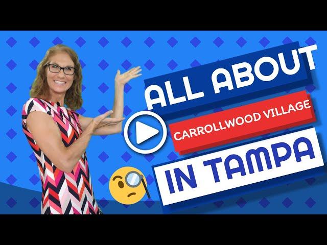 Carrollwood Village - take a tour with me of this great neighborhood in Tampa, Florida