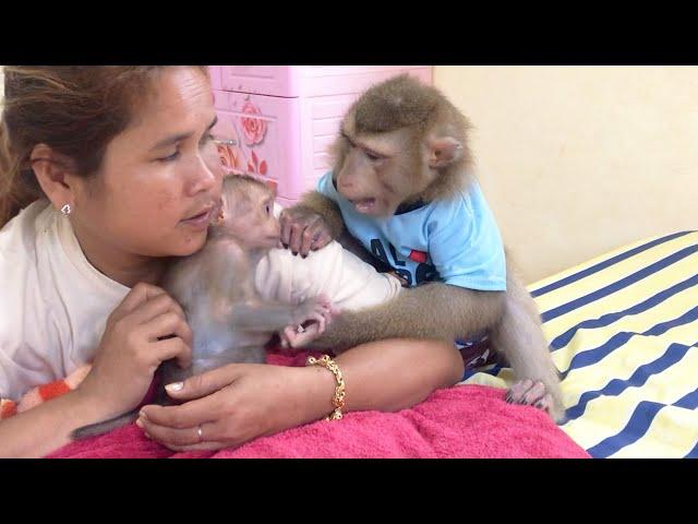 Brother Jason Initiate Beg To Cuddle Baby Jesa After Morning Bathed