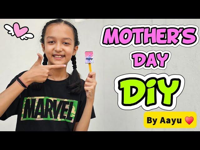 Mother's Day DIY By Aayu ️ | Family Vlog  | DIY | HAPPY MOTHER'S DAY | Aayu and Vanu